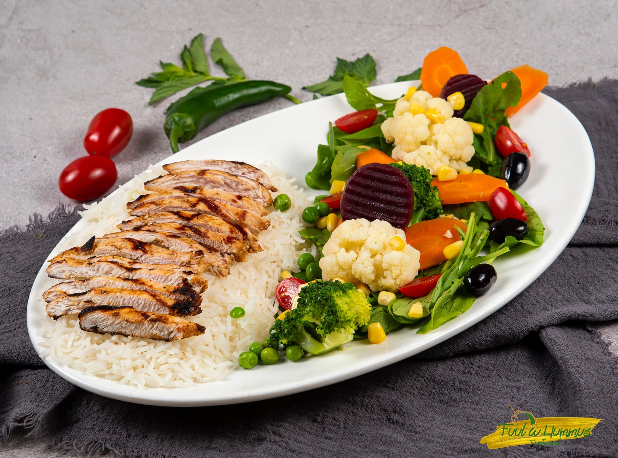 Fuul w Hummus for Healthy Food / Ankawa