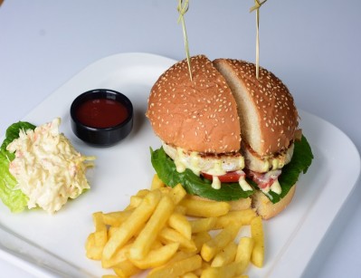 Chicken burger sandwich