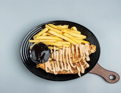 Half a person's ration of Chicken Steak