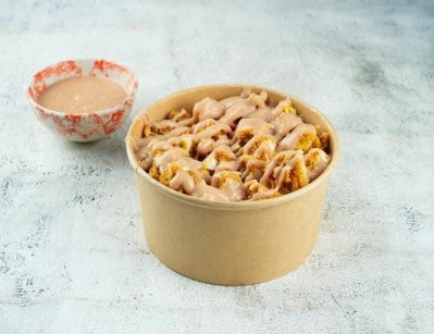Rizo with cocktail sauce