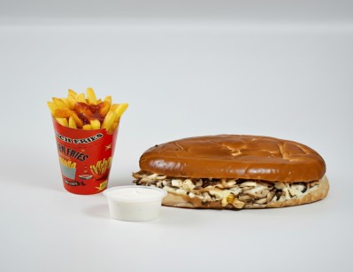 Double Italian shawarma
