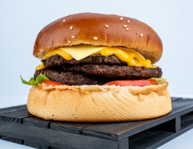 Triple beef burger