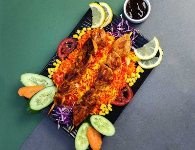 BBQ chicken rizo