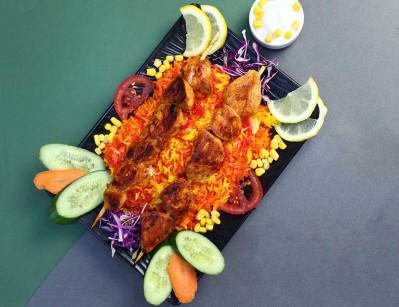 Buffalo chicken rizo