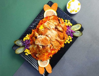 Buffalo shawarma rizo