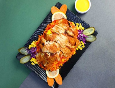 Cheddar sauce shawarma rizo