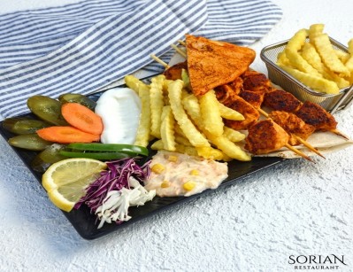 Tawook skewer meal