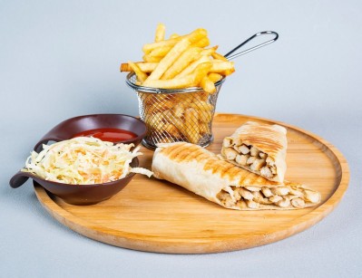 Chicken shawarma sandwich