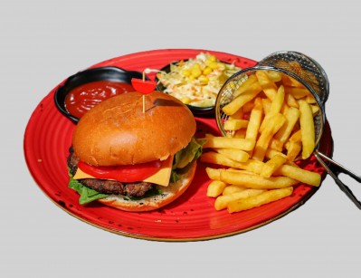 Beef cheeseburger