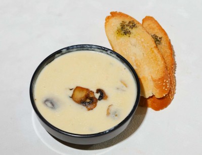 Creamy mushroom soup