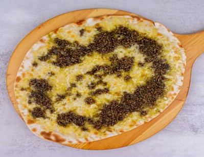 Zaatar and Cheese Manousheh