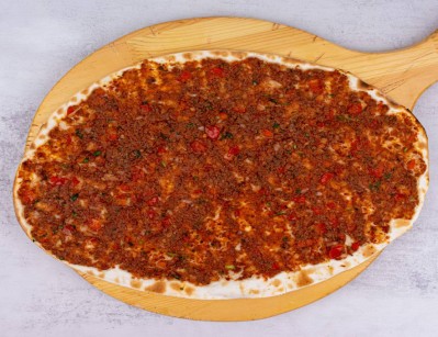 Meat with dough