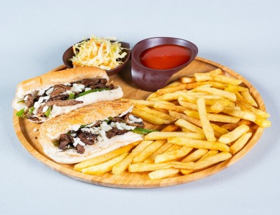 Beef Fajita Sandwich