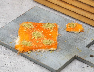 Kunafa ice cream