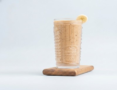 Banana and chocolate cocktail