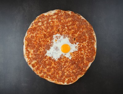 Meat with dough and eggs