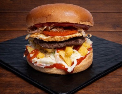 Lebanese beef burger