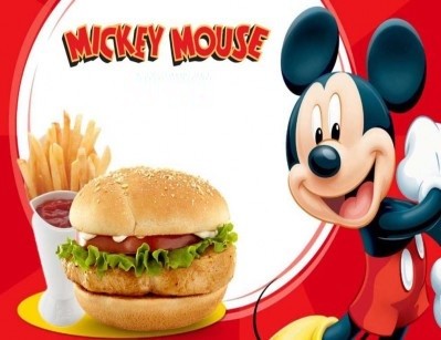 Mickey Mouse kids' meal