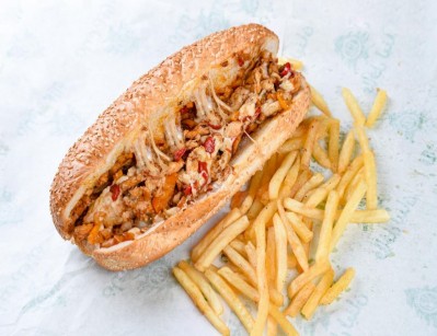 Fajita sandwich
