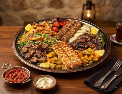 One kilogram of mixed grilled meats