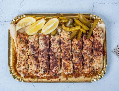 One kilogram of chicken kebab