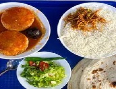 Kofta with rice
