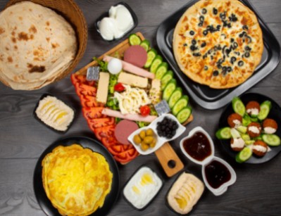 Eastern breakfast dish