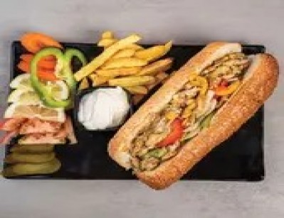Fajita sandwich