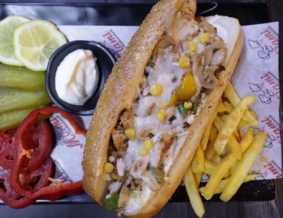 Western-style escalope sandwich