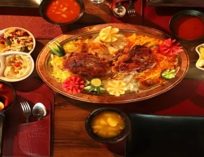 Mansaf with Qouzi Meat