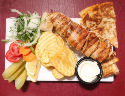 Arabic chicken shawarma