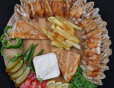 Double Arabic Chicken Shawarma