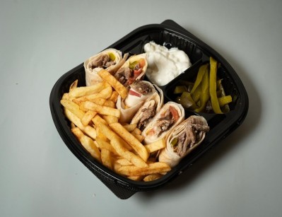 Arabic meat shawarma