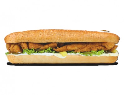 Western-style escalope sandwich