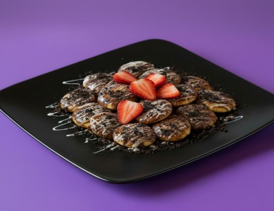 Strawberry pancakes