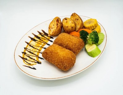 Western-style Chicken Cordon Bleu Meal