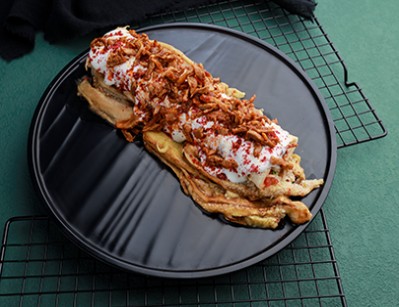Eggplant Beef Tantuni Saj