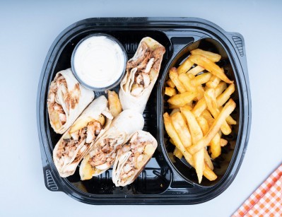 Shawarma meal for one person
