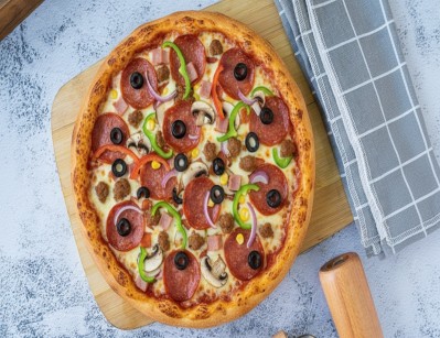 Large size mix pizza