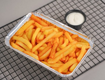 French fries plate