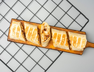 Turkish chicken shawarma